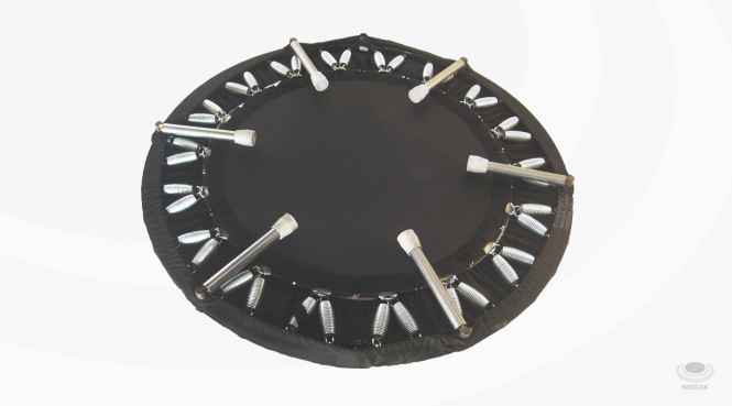 Needak Rebounder Black Soft Bounce Non Folding Needak