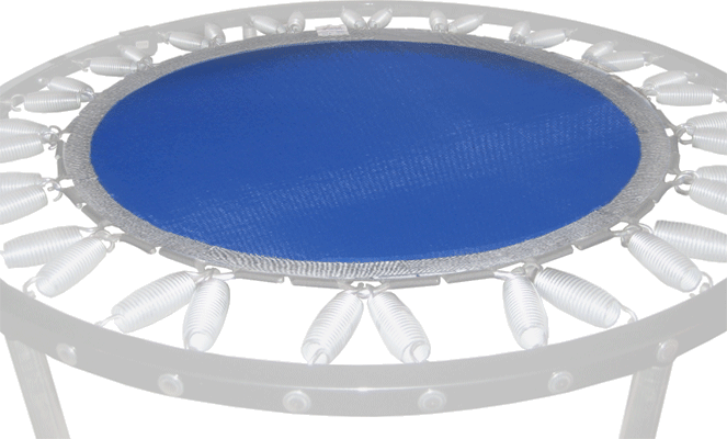 Needak Soft-Bounce/Hard-Bounce Jump Mat (Blue)